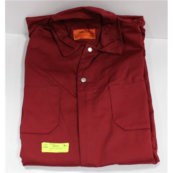 RED SIZE 54 TALL ONE PIECE COVERALLS