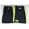 Image 1 : 2 PAIR BLUE SIZE 64 ONE PIECE COVERALLS W/ REFLECT