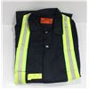 Image 1 : BLUE SIZE 44 TALL ONE PIECE COVERALLS W/ REFLECTOR