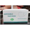 Image 1 : BOX OF 50 DISPOSIBLE FACE MASKS.
