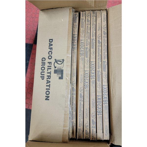CASE OF 12 AEROSTAR FURNACE FILTERS, 16 X 20 X 1