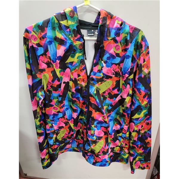 BENCH ZIP UP HOODED LIGHT JACKET MENS SIZE XL