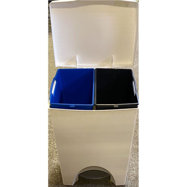 KITCHEN GARBAGE RECYCLE STEP BIN