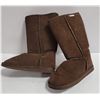 Image 1 : PAIR OF GROOVE BROWN WINTER BOOTS SIZE 9