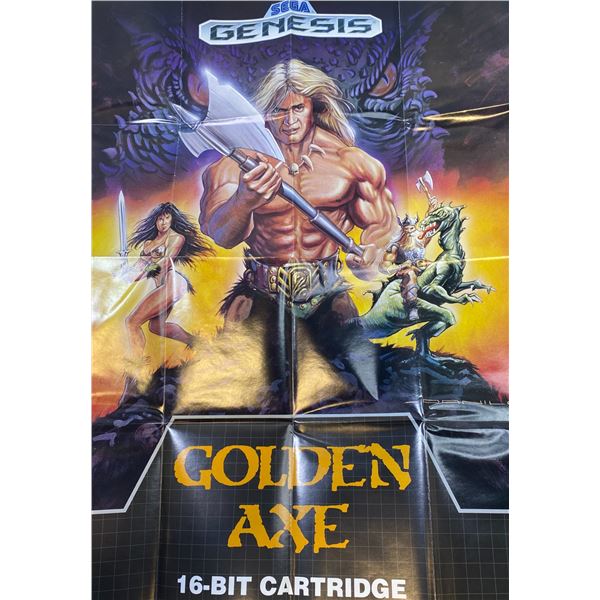 LOT OF SIX 1980'S SEGA GENESIS GAME POSTERS