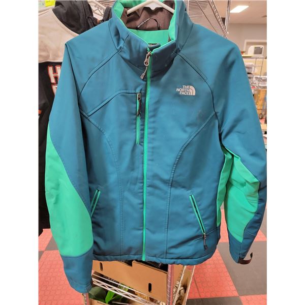 LADIES NORTH FACE LINED JACKET SIZE LARGE