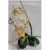 Image 1 : PAIR OF ARTIFICIAL POTTED ORCHIDS