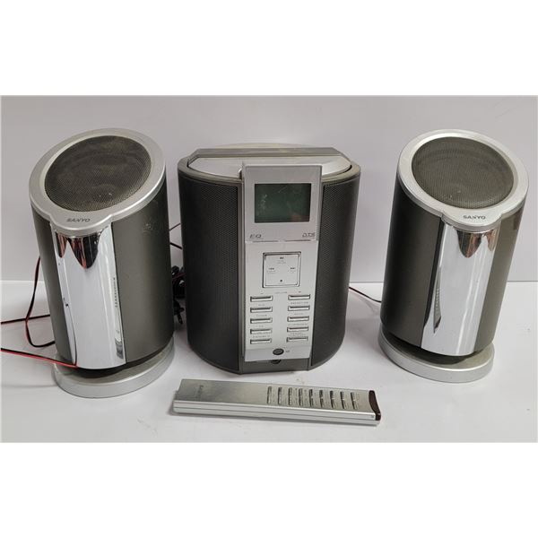 SANYO MICRO HOME AUDIO SYSTEM