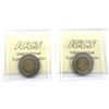Image 2 : 1996 Canada $2 'Cigar' ICCS Certified VF-30 & 2002 $2 'Dot H' ICCS VF-30. 2pcs
