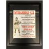 Image 1 : MUHAMMAD ALI FRAMED BOXING POSTER