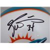 Image 2 : Ricky Williams Autographed Miami Dolphins White Helmet (Beckett Holo)