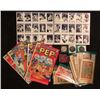 Image 1 : VARIOUS COINS, COMICS AND UNCUT SPORTS CARD SHEET LOT