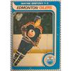 Image 1 : 1979 OPC WAYNE GRETZKY ROOKIE CARD