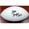 Image 1 : Steve Largent Autographed Seattle Seahawks White Logo Football "HOF 95" (MCS Holo)