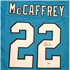 Image 1 : Carolina Panthers Christian McCaffrey Autographed Blue Jersey (Beckett Holo)