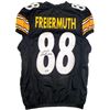 Image 1 : Pittsburgh Steelers Pat Freiermuth Autographed Black Pro Cut Jersey (Beckett Holo)