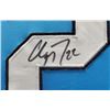 Image 2 : Carolina Panthers Christian McCaffrey Autographed Framed Blue Jersey (Beckett Holo)