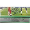 Image 2 : Richard Sherman Autographed Framed 8x10 Photo Seattle Seahawks The Tip (RS Holo)