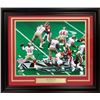 Image 1 : Joe Montana Autographed Framed 16x20 Photo San Francisco 49ers Super Bowl (UDA)