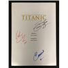 Image 1 : TITANIC CAST SIGNED SCRIPT COVER ( RA COA)