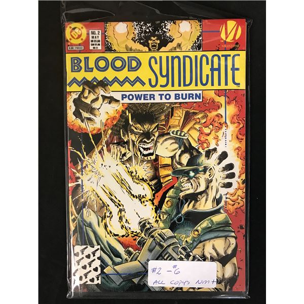 BLOOD SYNDICATE #2-6 (DC COMICS)