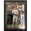 Image 1 : BO BICHETTE 2020 Topps Update Rookie Debut #U-1 Toronto Blue Jays