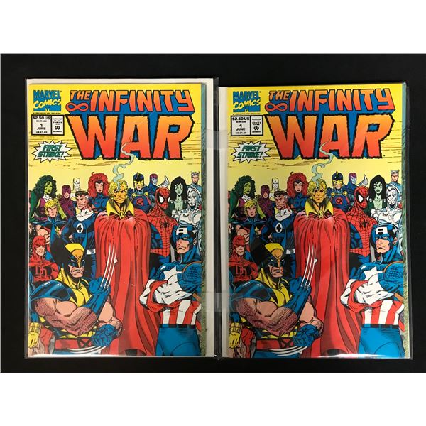 THE INFINITY WAR #1 (MARVEL COMICS) X2