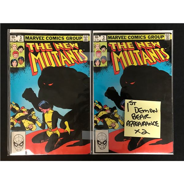 THE NEW MUTANTS #3 (MARVEL COMICS) X2