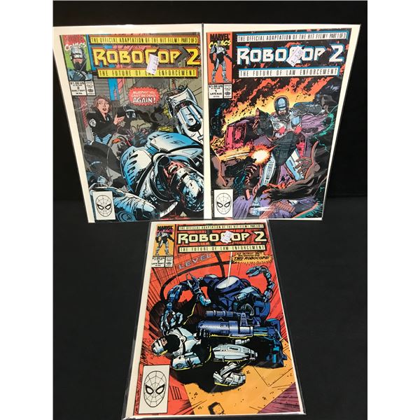 ROBOCOP 2 #1-3 (MARVEL COMICS)