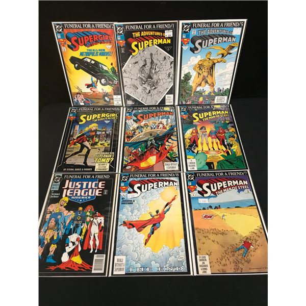 ASSORTED SUPERMAN COMIC BOOK LOT (DC COMICS)