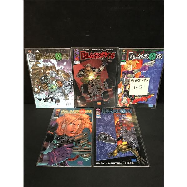 BLACKOPS #1-5 (IMAGE COMICS)