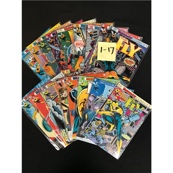 THE FLY #1-17 (IMPACT COMICS)