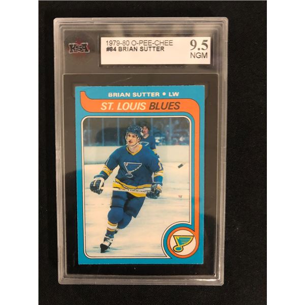 1979-80 O-PEE-CHEE #84 BRIAN SUTTER (9.5 NGM)