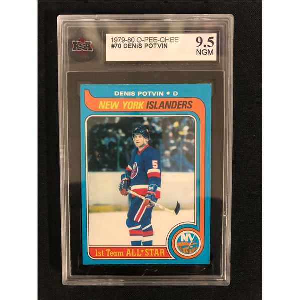 1979-80 O-PEE-CHEE #70 DENIS POTVIN (9.5 NGM)