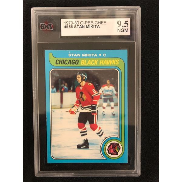 1979-80 O-PEE-CHEE #155 STAN MIKITA (9.5 NGM)