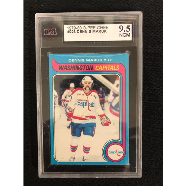 1979-80 O-PEE-CHEE #223 DENNIS MARUK (9.5 NGM)