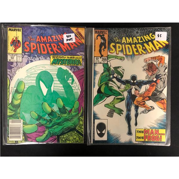 THE AMAZING SPIDER-MAN #311 & #266 (MARVEL COMICS)