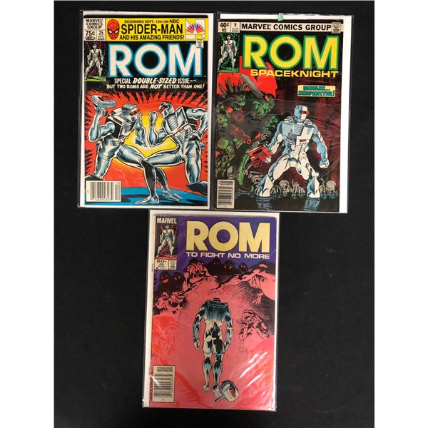 ROM COMIC BOOK LOT (MARVEL COMICS)