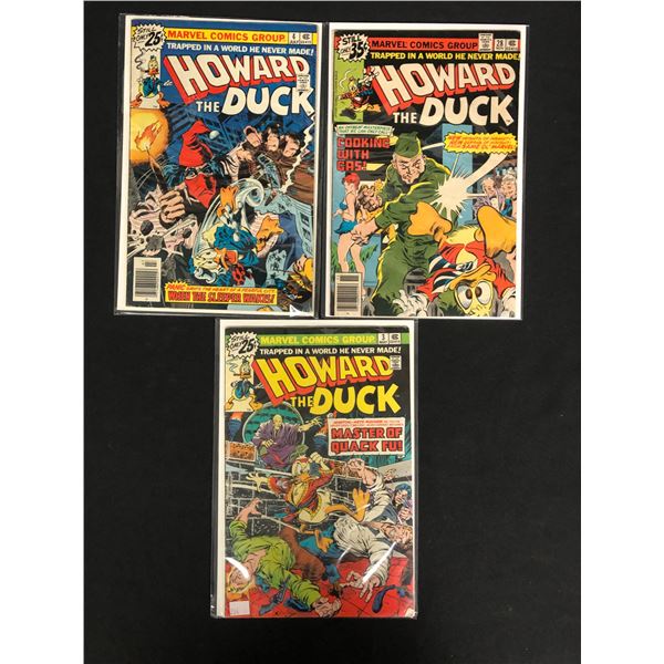 HOWARD THE DUCK COMIC BOOK LOT (MARVEL COMICS)