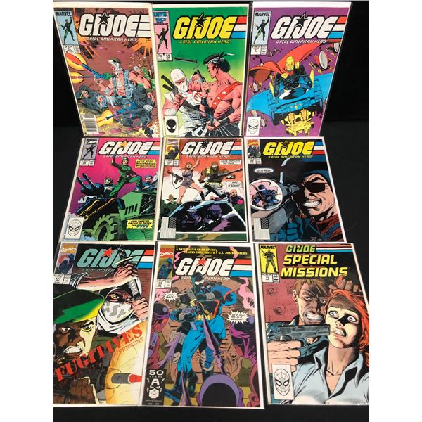 G.I JOE COMIC BOOK LOT (MARVEL COMICS)