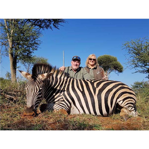 SEVEN DAY SOUTH AFRICAN SAFARI FOR FOUR HUNT