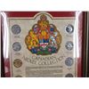 Image 2 : Canadian Nickel Collection of 11 Coins in Picture Frame