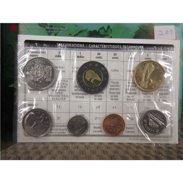 2003 Uncirculated Canadian Coins