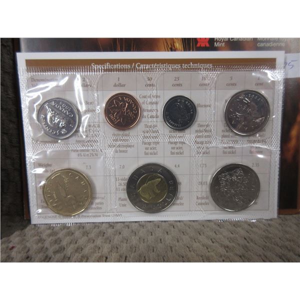 2004 Uncirculated Canadian Coins