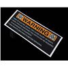 Image 4 : Alien: Covenant  (2017) "Warning" Decal Set