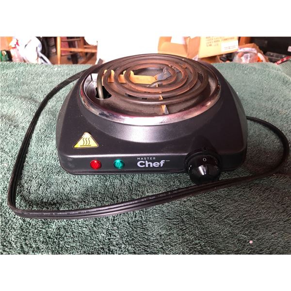 MASTER Chef Single Burner Hot Plate