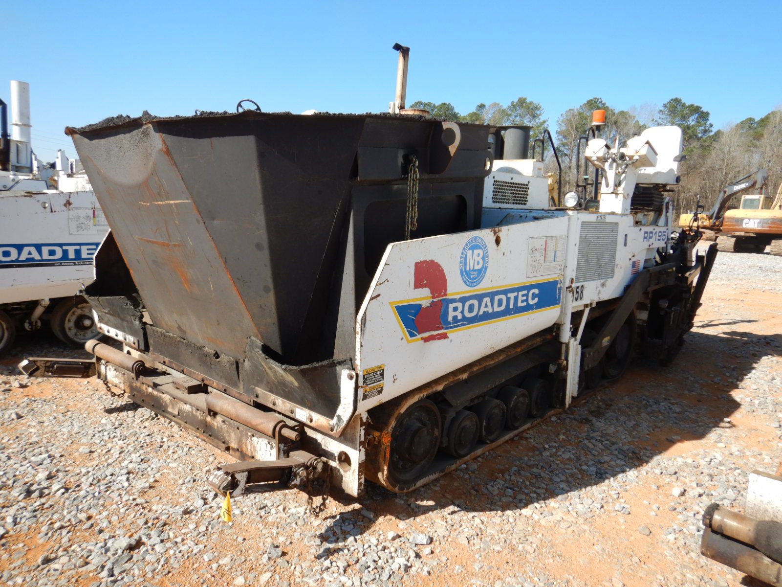 2006 ROADTEC RP-195 Asphalt Paver - J.M. Wood Auction Company, Inc.
