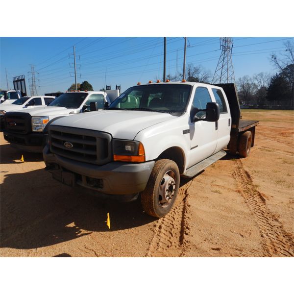 2001 FORD F450 XL Flatbed Truck