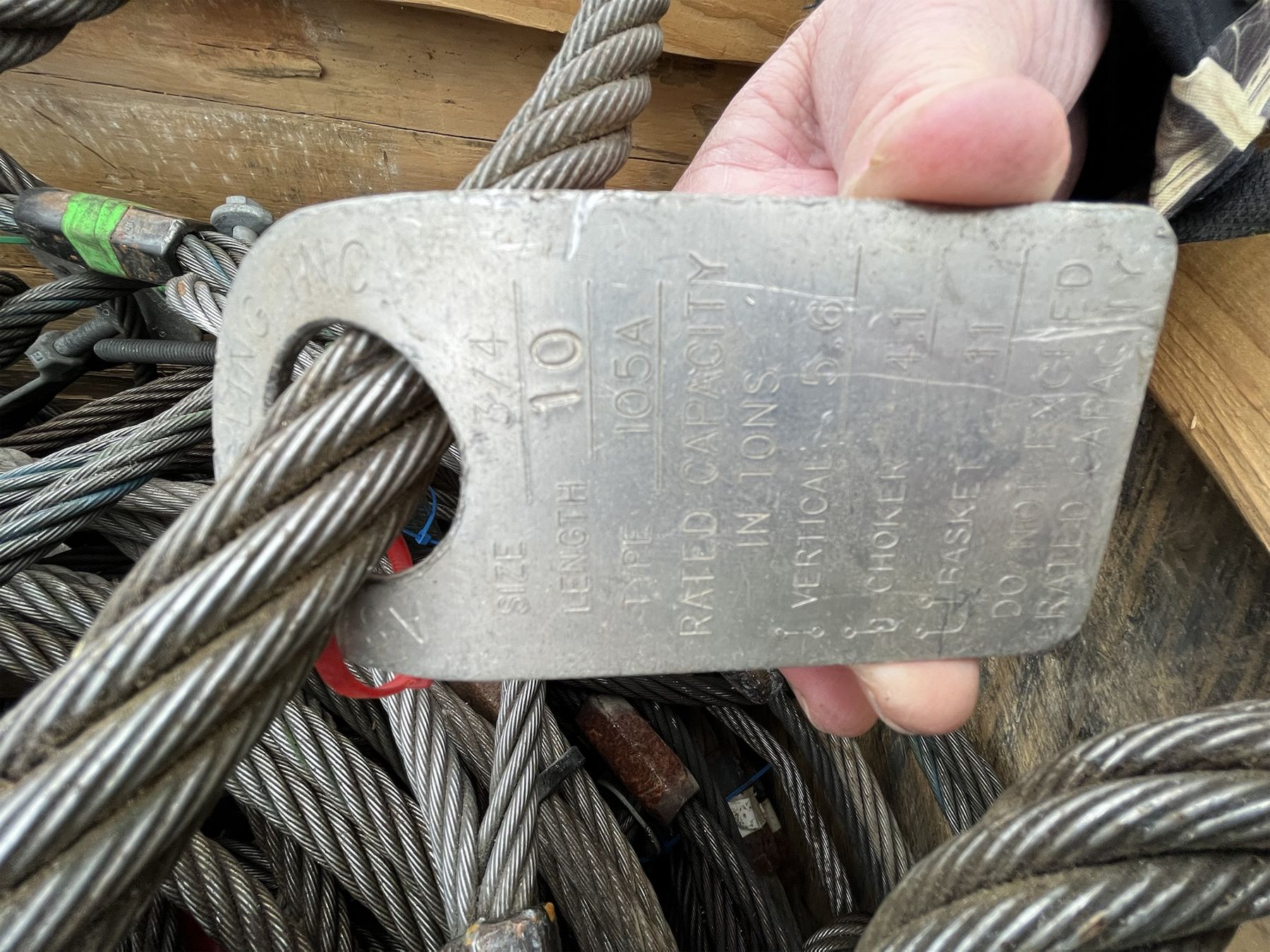 MISC WIRE ROPE CHOKERS