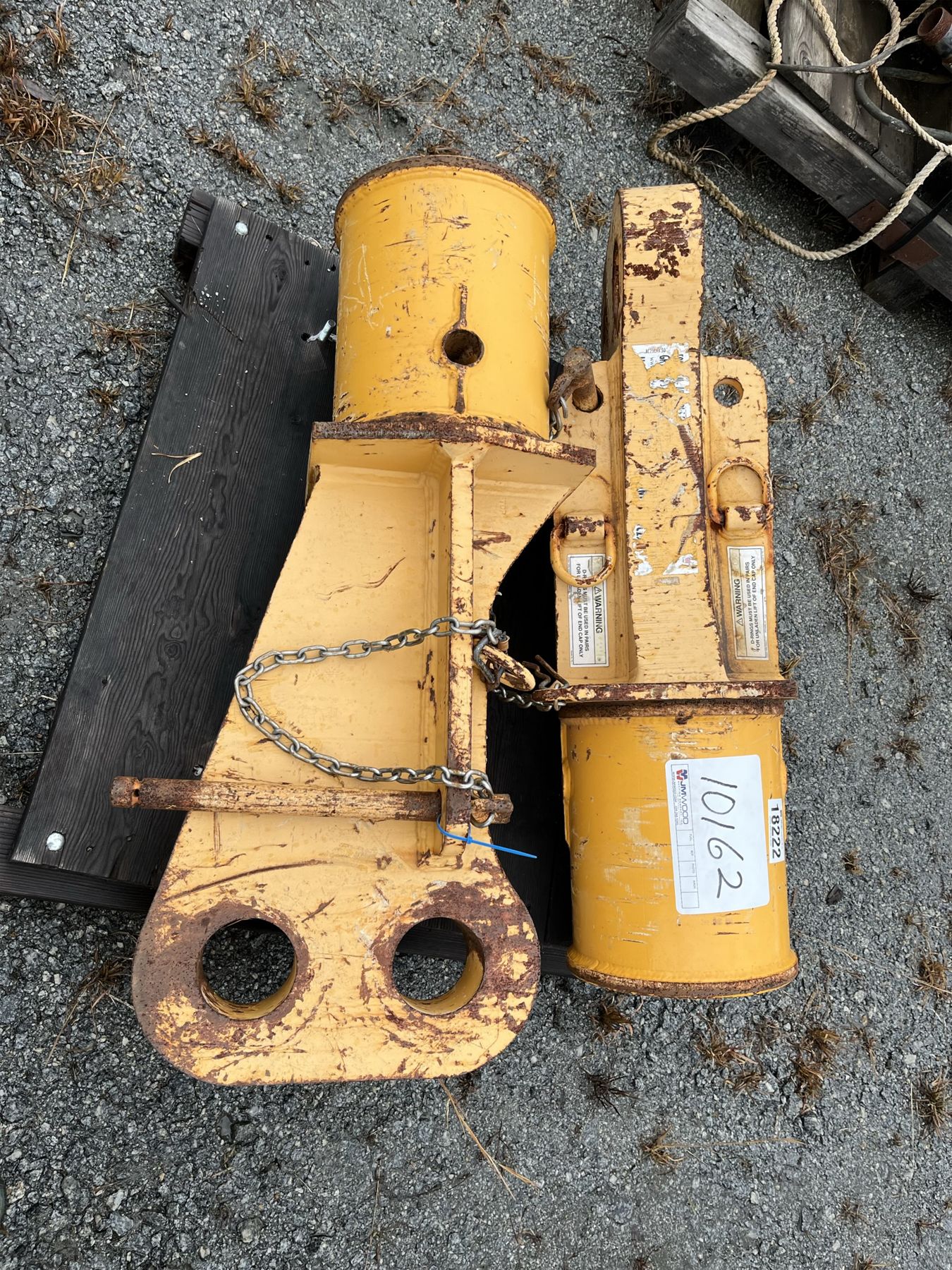 SPREADER BAR END CAPS J.M. Wood Auction Company, Inc.